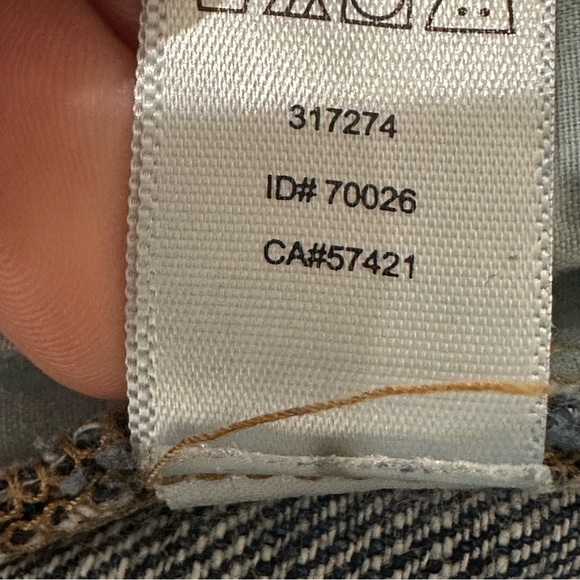 Loft Hand Painted Boyfriend Jeans Lightening Bolt Distressed - Picture 6 of 6